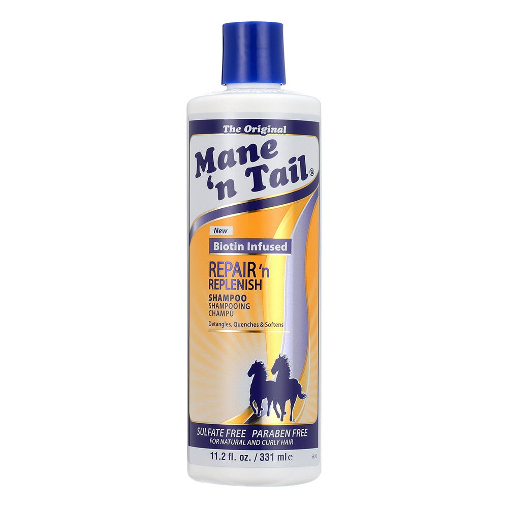Mane n Tail Biotin Infused Repair n Replenish Hair Shampoo 11.2Oz (331ml)